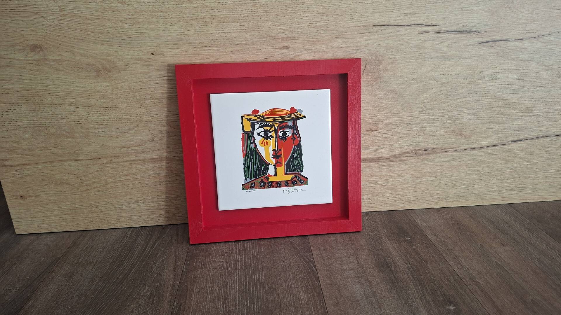 Cubist Table Ceramic Picasso (After)