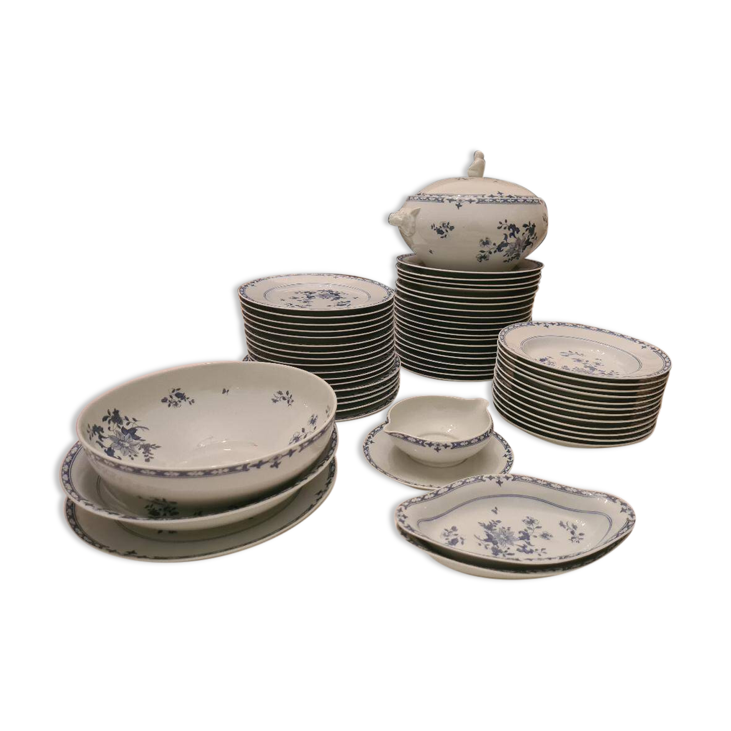 Raynaud Limoges service Compagnie des Indes Amphitrite