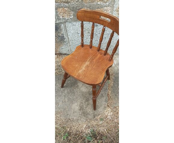 Chaise bistrot western