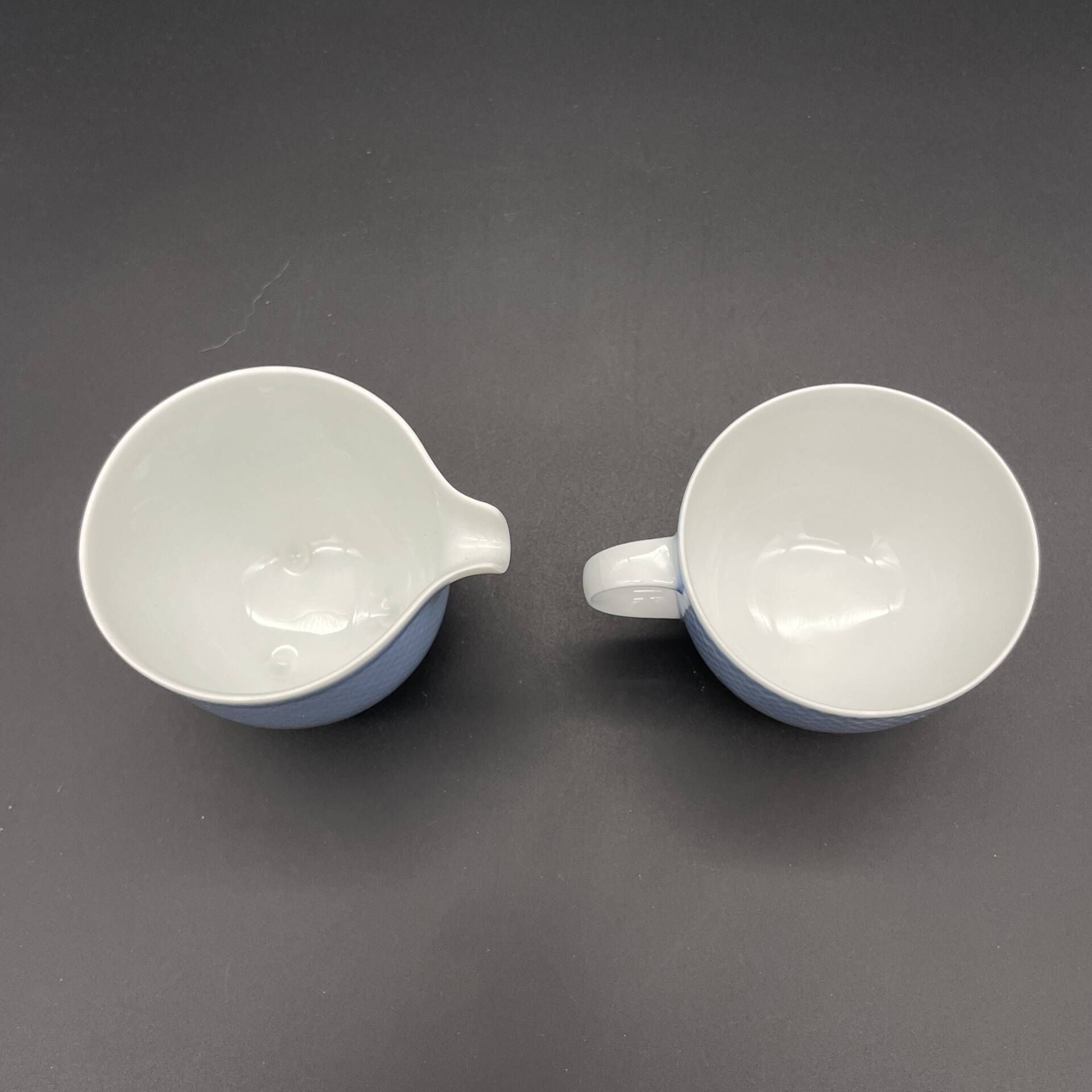 Rosenthal Century – Tapio Wirkkala – Pastel blue cup and milk jug –