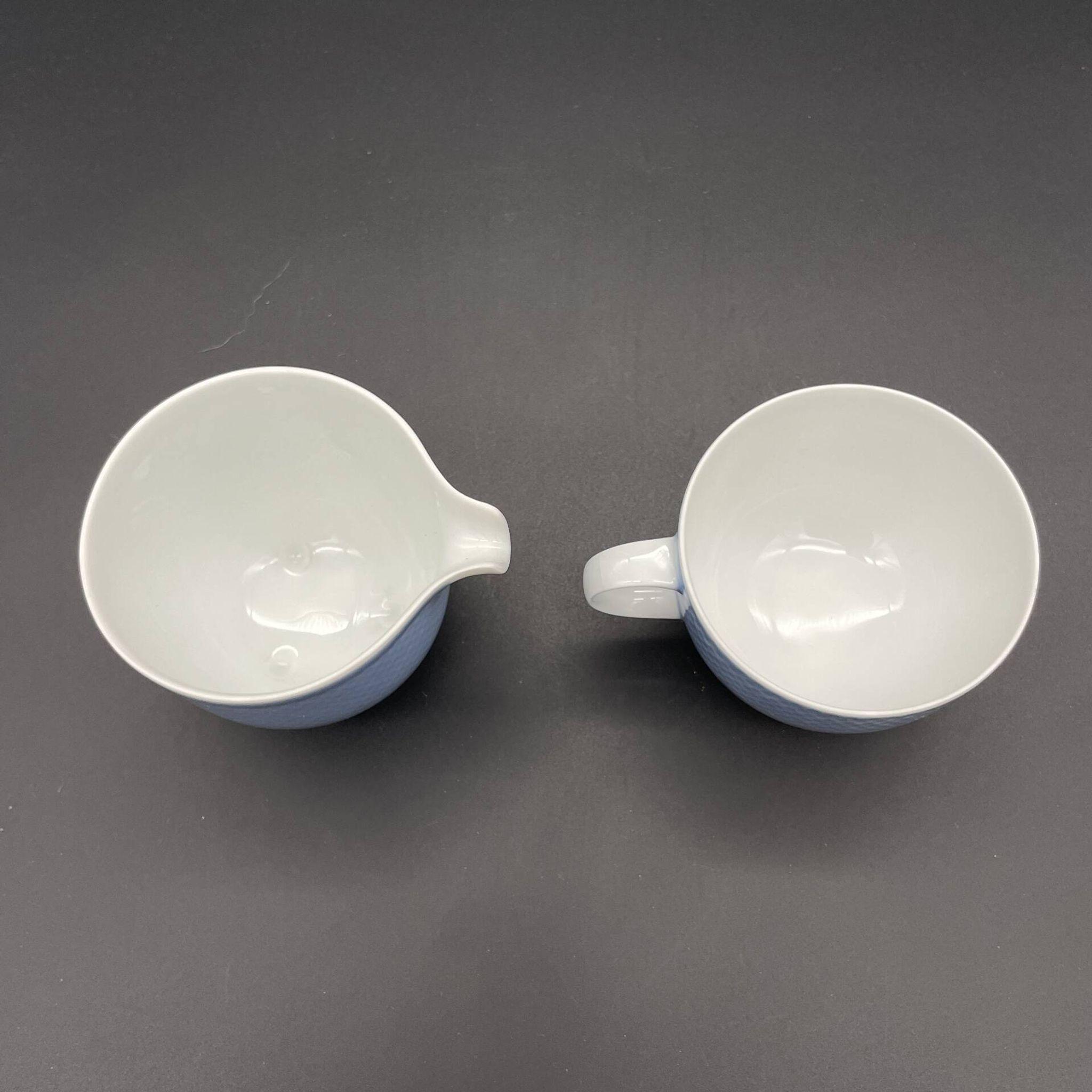 Rosenthal Century – Tapio Wirkkala – Pastel blue cup and milk jug –