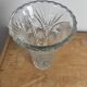Vase en cristal taillé