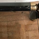 Étagère  en métal et verre - Italie années 1970