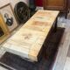 Iconic coffee table signed by Roger Capron, made in the 1950s.