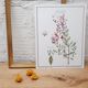 Botanical board Henna