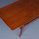 Teak coffee table by Louis van Teeffelen for Wébé. 1950s