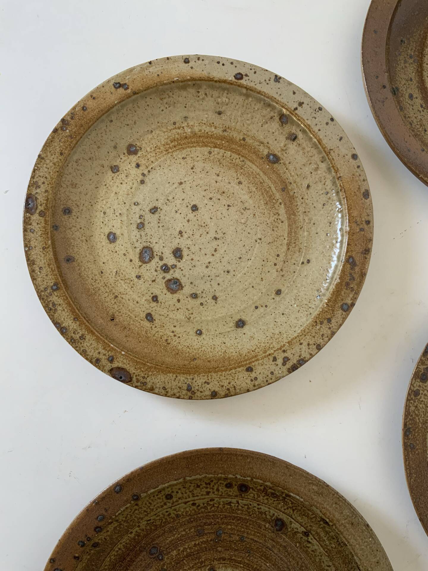 Pyrite stone plates