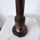 1940s Art Deco oak desk lamp