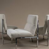 Three VINCO low chairs 1968