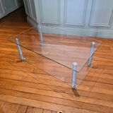 Coffee table with glass tops