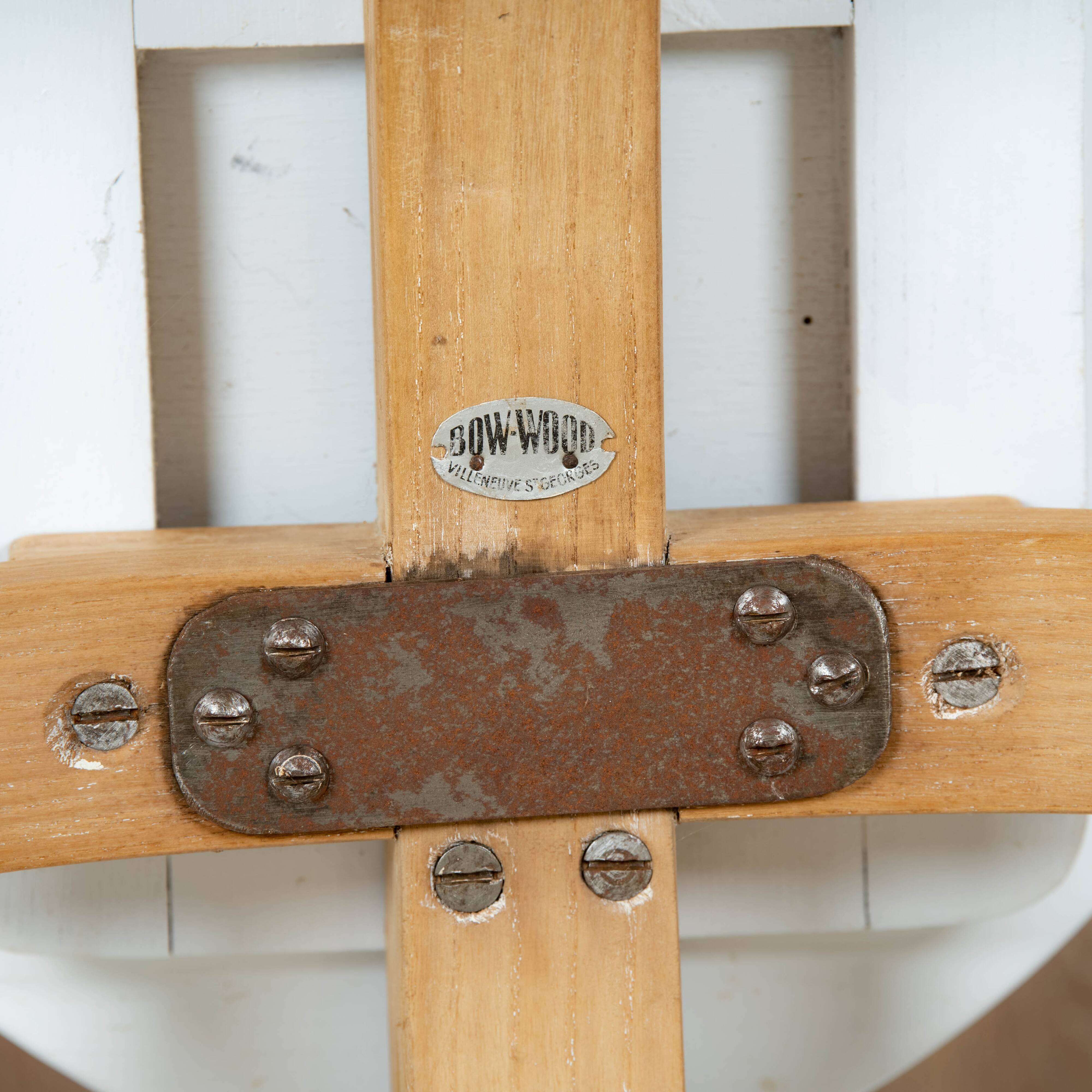 Bow Wood Chairs No. 3, Wilhelm Von Bode, Steiner Edition, Circa 1950