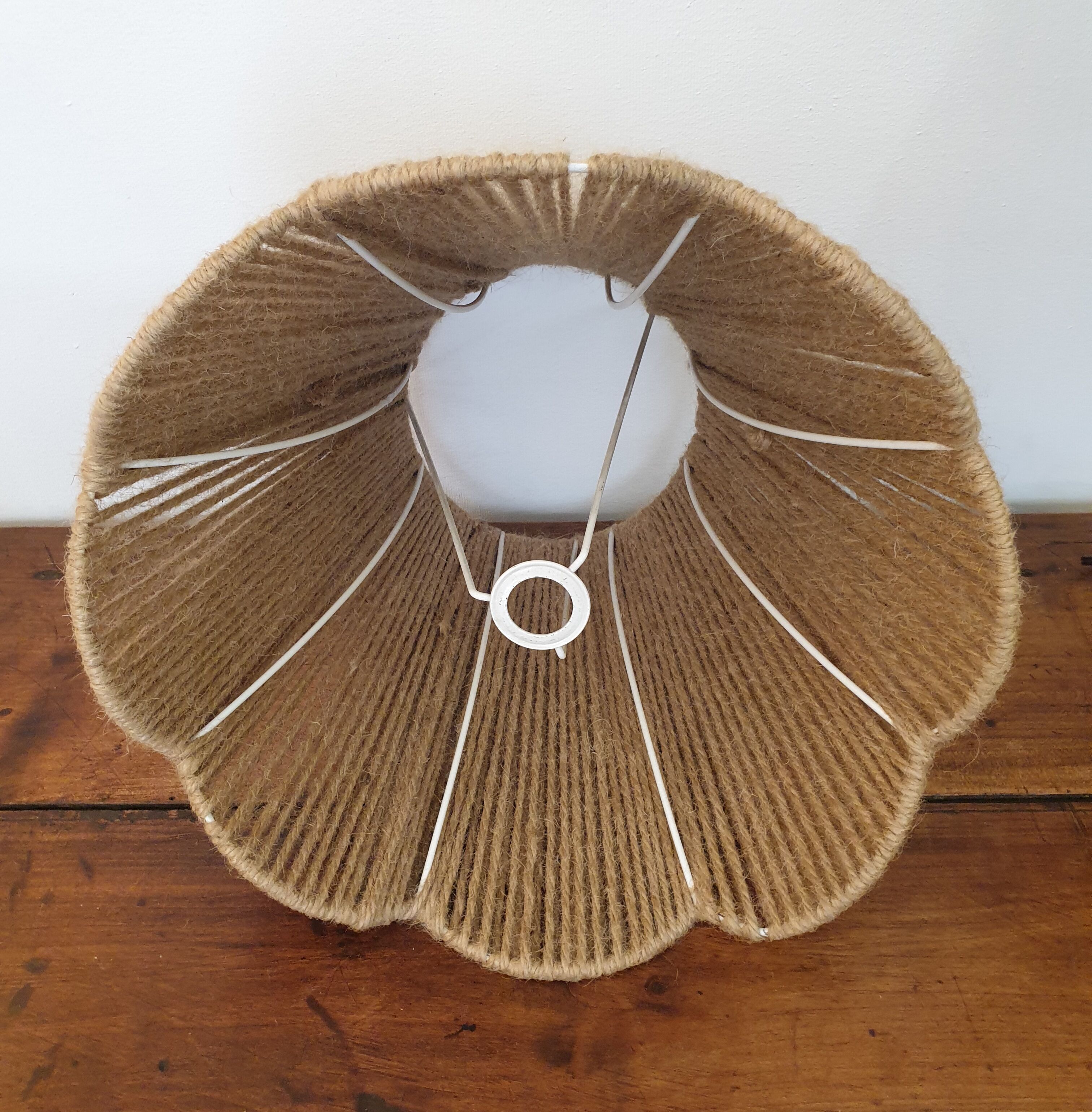 Natural rope lampshade diameter 35 cm
