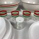 Italian complete picnic set by Carlo Viglino for Guzzini, 1960s