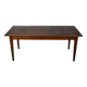 Antique 19th Century French Rustic Farmhouse Dining Table Fruitwood