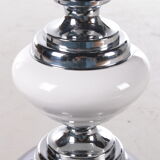 PIed de lampe vintage en verre coloré, années 1960