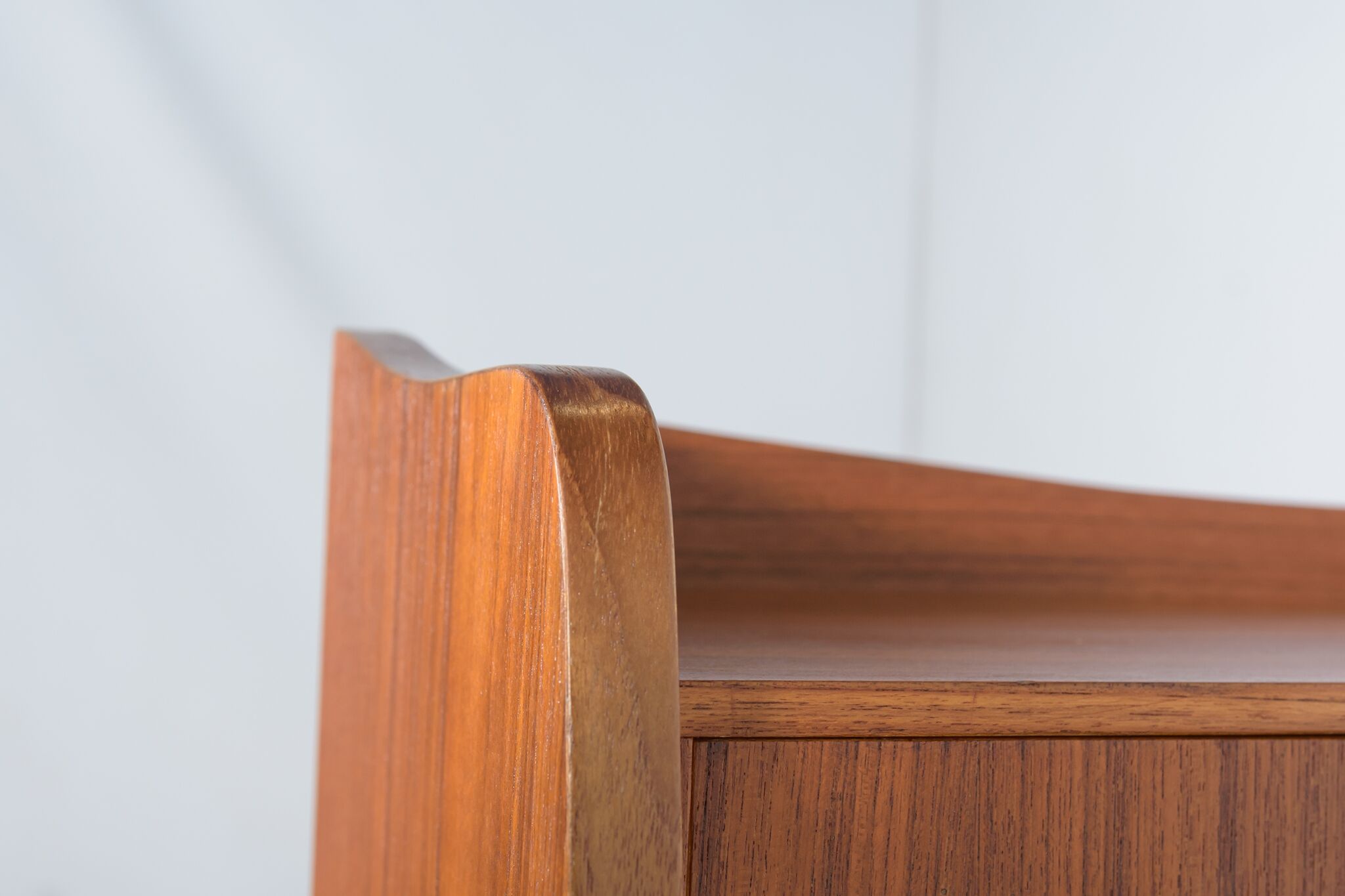 Mid-century teak dresser with dressing table, 1960s