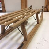 Vintage sled davos in solid beech  60/70