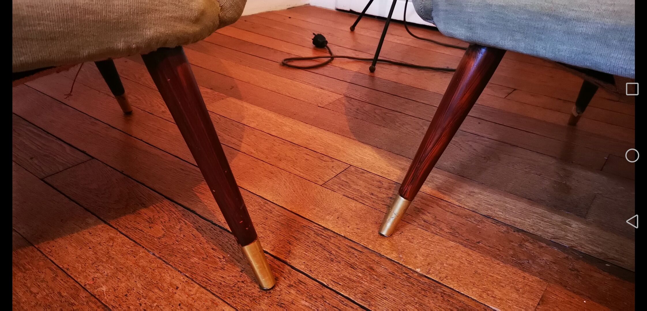 Sofa sofa shell round 2 places grey