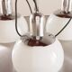 Space Age extra large Italian chandelier, 1970s