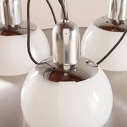 Space Age extra large Italian chandelier, 1970s