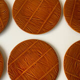 Slip dessert plates