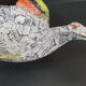 Vintage bird fruit cup 1960