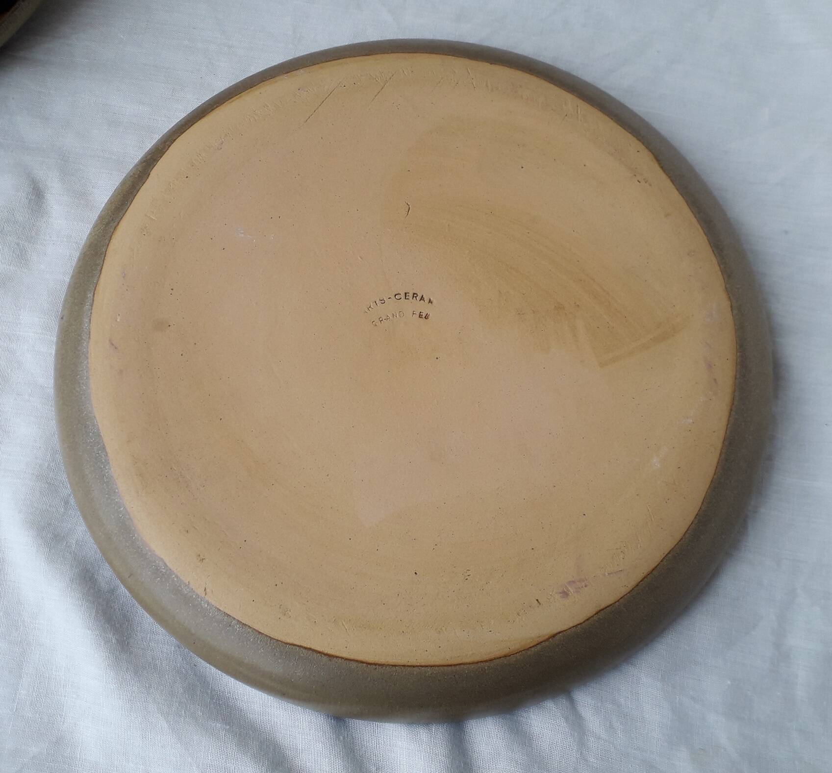 Ceramic Arts Fondue Plates