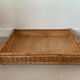 Vintage rattan basket