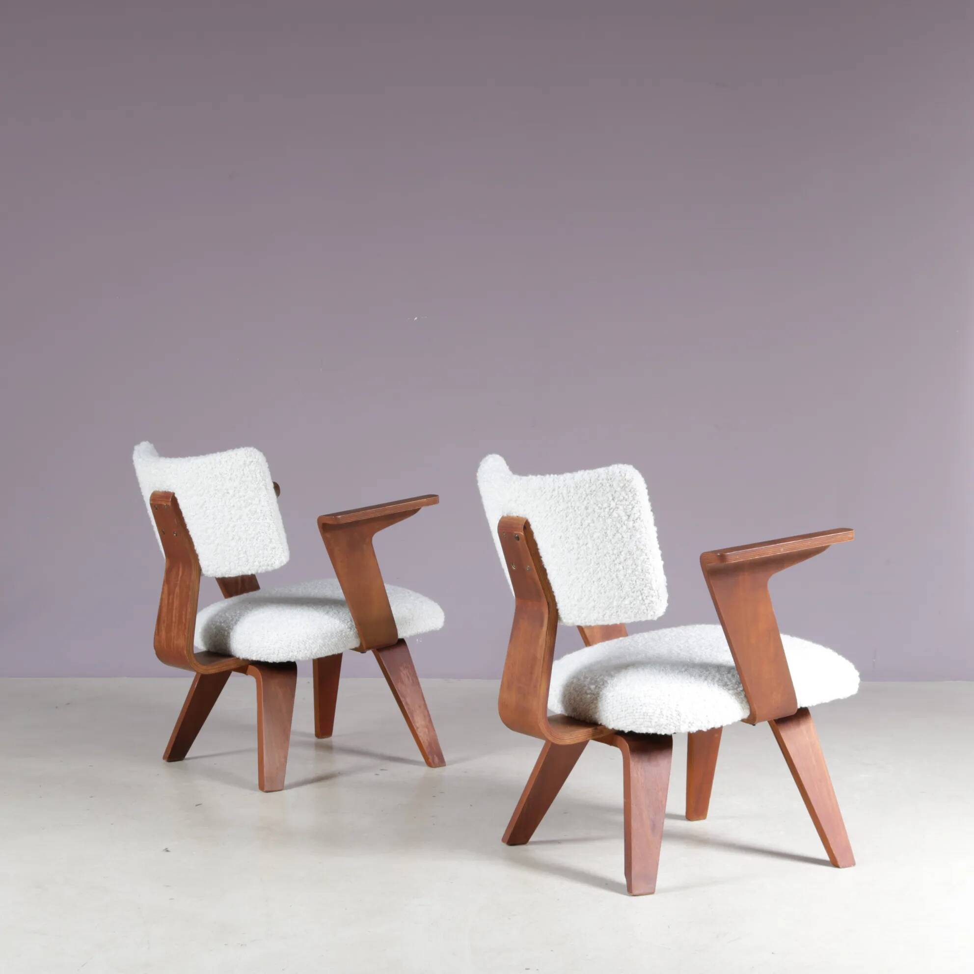 Fauteuil par Cor Alons pour De Boer Gouda, Pays-Bas 1950