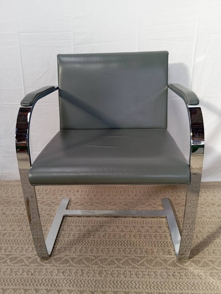 BRNO armchair, designed by Mies Van Der Rohe.