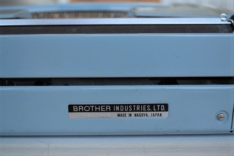 60s Brother Portable Typewriter