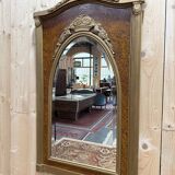 Art Deco period mirror in painted wood