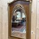 Art Deco period mirror in painted wood