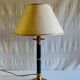 English table lamp base in gilded brass - mid 20th century.