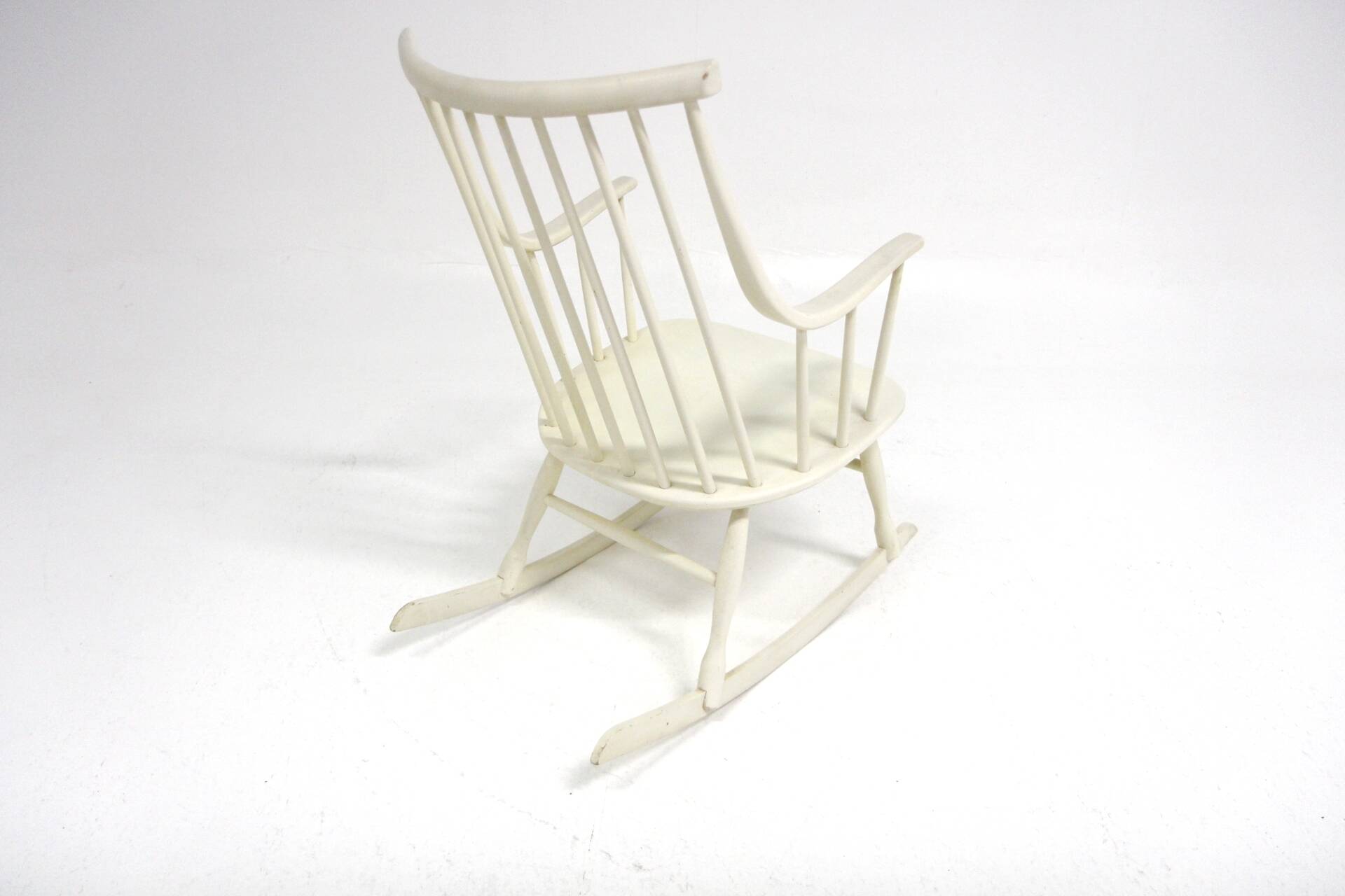 Scandinavian rocking chair "Bohem", Lena Larsson, Sweden, 1960