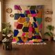 Beni Ouarain rug artisanal – unique contemporary Berber piece