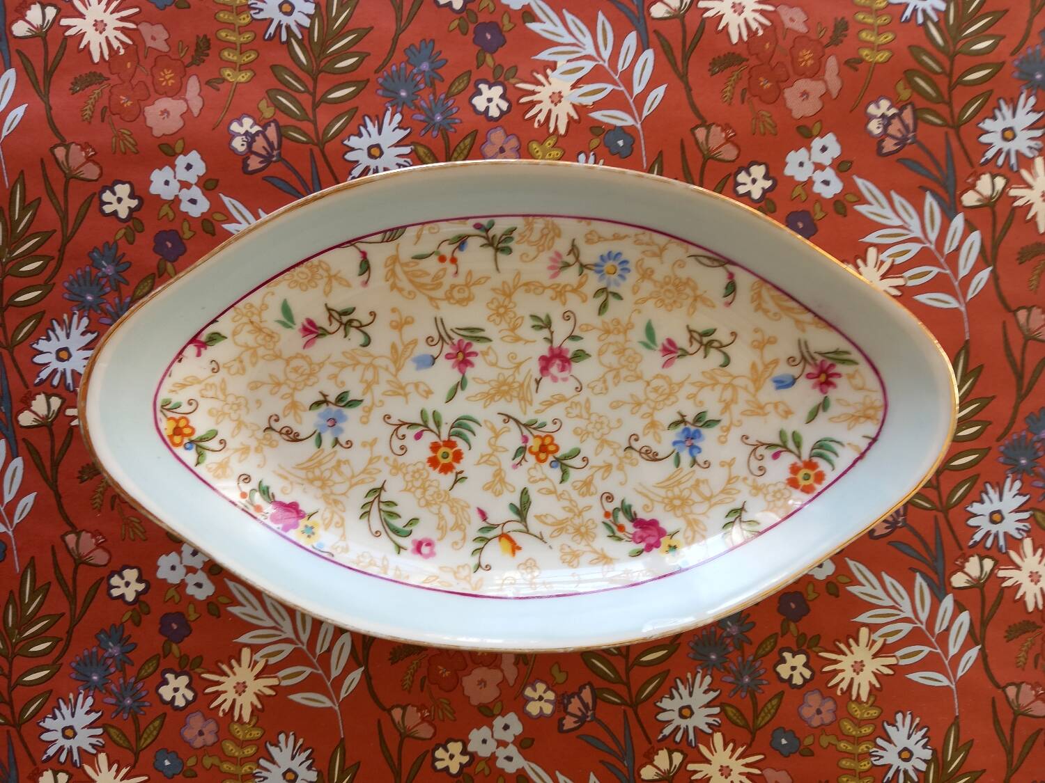 Haviland oval serving dish