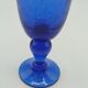 Set of 8 glasses on foot from biot