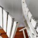 Pair of vintage 1960/70 folding wooden chairs