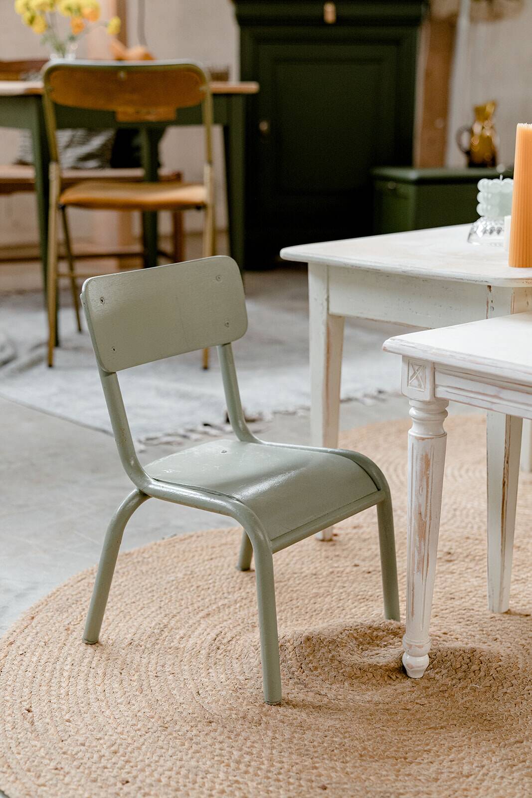 White Wooden Coffee Table