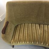 Fifties curved sofa