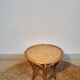 Plant holder in rattan and vintage bamboo
