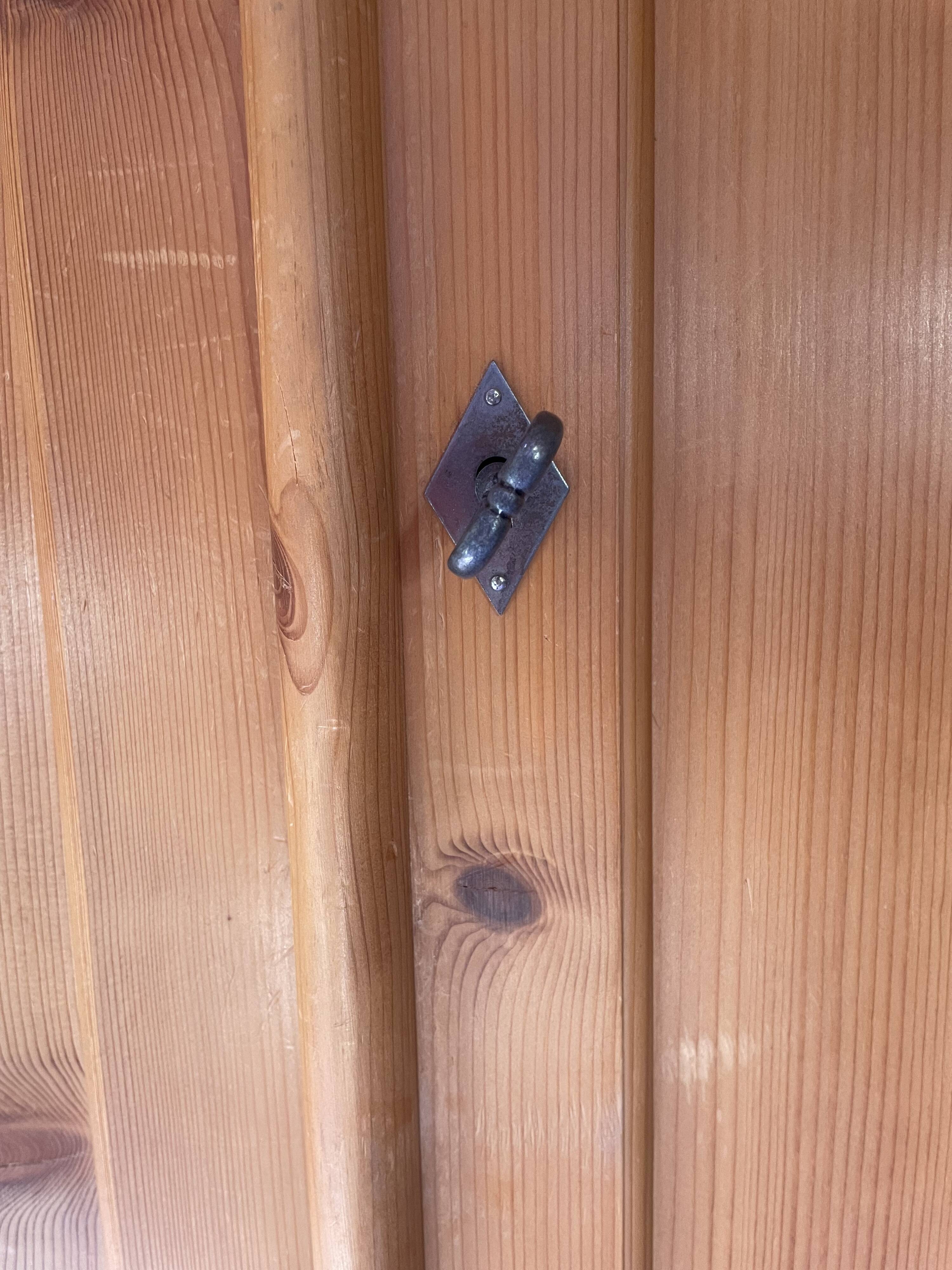 Parisian pine wardrobe