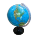 Old globe world map made in vintage Italy