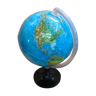 Ancien globe terrestre mappemonde made in italy vintage
