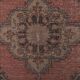 Vintage Turkish hallway rug 96x364 cm