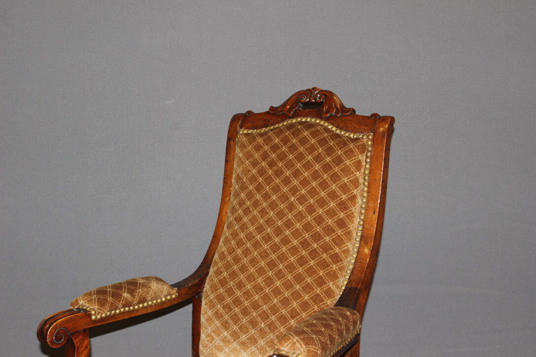 Napoleon III period children's armchair late nineteenth