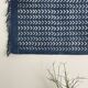 2x3 ft - cotton hand weaved hand block printed indigo tapestry,wall art,traditional wall decor.
