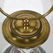Porcelain lamp of china and brass – early twentieth century
