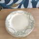 Set of 8 flat plates, Napoleon Terre de fer service
